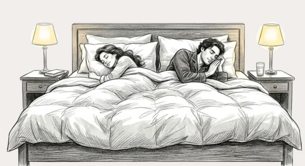 Cama matrimonio dos personas